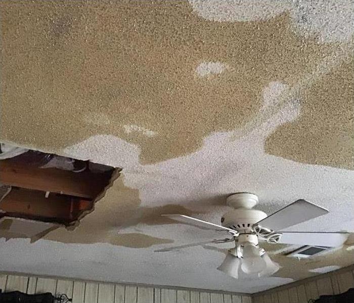 ceiling with brown water spots in Memphis, TN