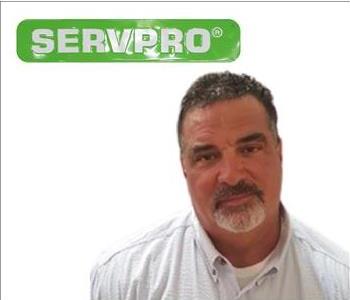 Jeff, SERVPRO of Southeast Memphis employee, white shirt, white background